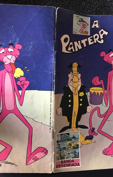 A Pantera Rosa Nº1 - 1983 - Banda Desenhada - Disvenda