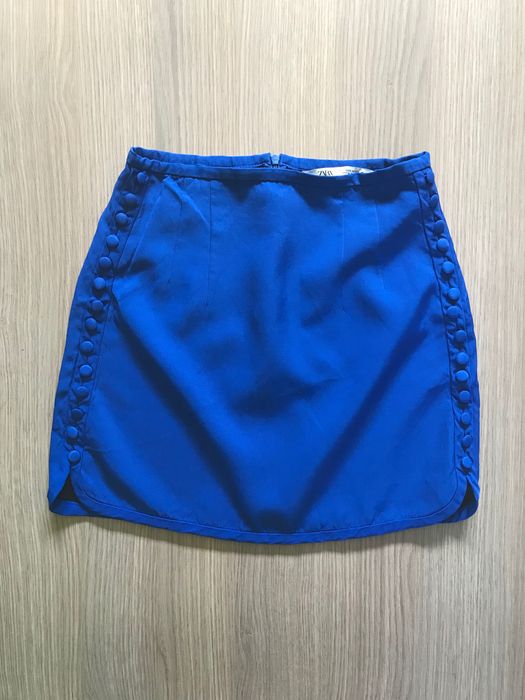 Спідниця синя Zara S/xs