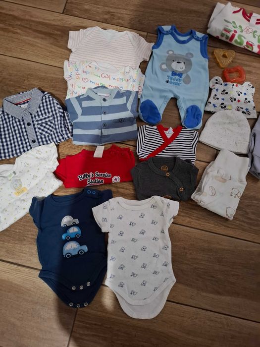 Paka ubranek dla chłopca 56-62