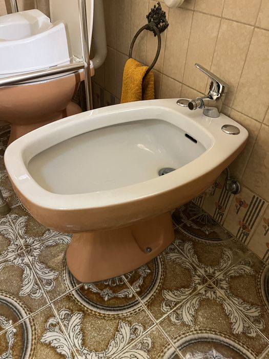 Bide e sanita em bom estado.