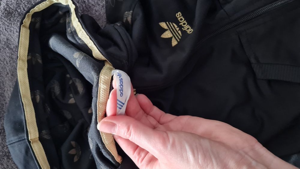 Bluza z kapturem Adidas roz. S