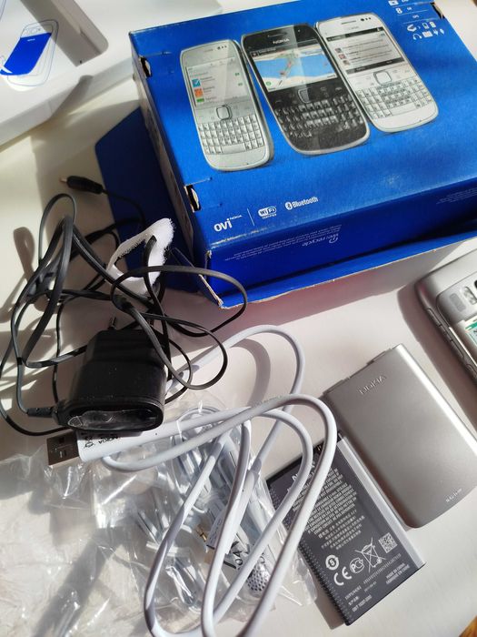 Nokia E6-00 silver 8gb ORGINAŁ! NOWA!