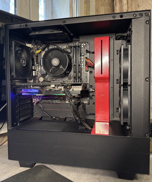 Игровой ПК Ryzen 5 5500, GTX 1660 Ti, 16gb ddr4 3200mhz