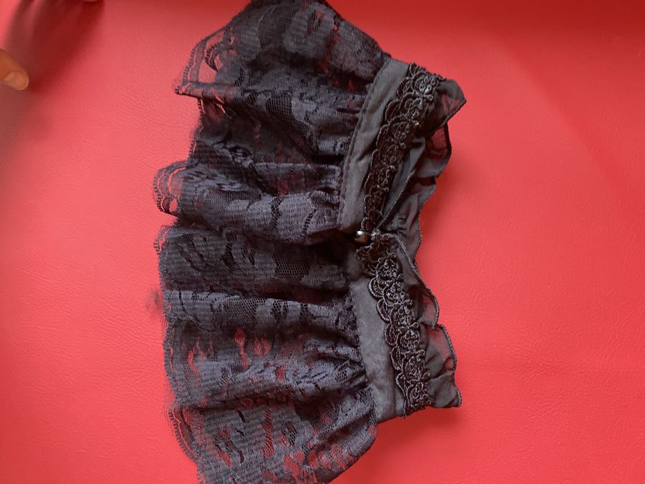 Kołnierz gotyskie koronkowy