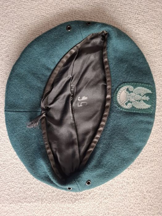 Beret WP Zielony Wojsk Lądowych MON rozmiar 54.