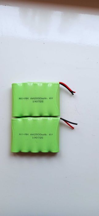 【•】Акумулятори NI-MH AA2800mAh 6V Нові пара ОЛХДОСТАВКА【•】