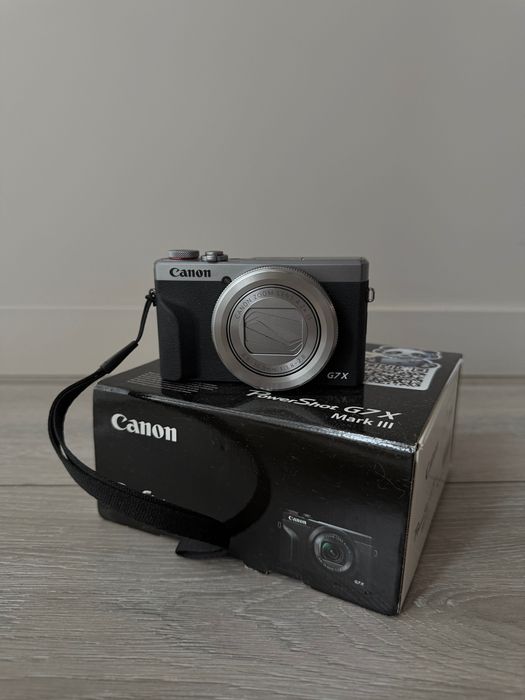 Фотоапарат Canon PowerShot G7 X Mark III Silver