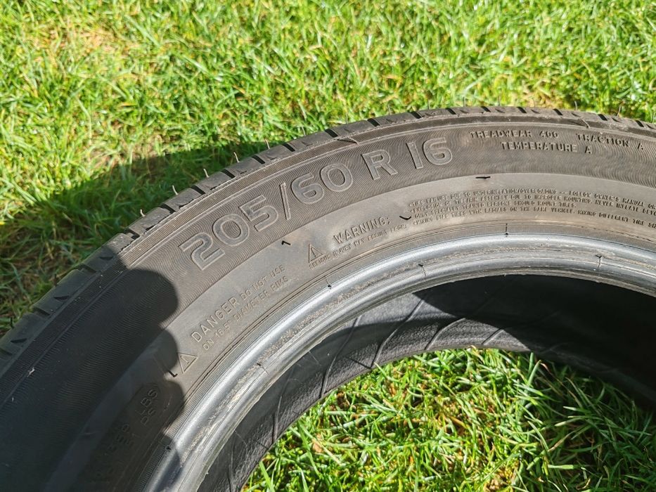 Komplet opon letnich Michelin 205/60 R16