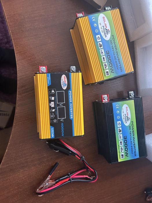 Інвертера 4000 1200 500w 12v перетворювач