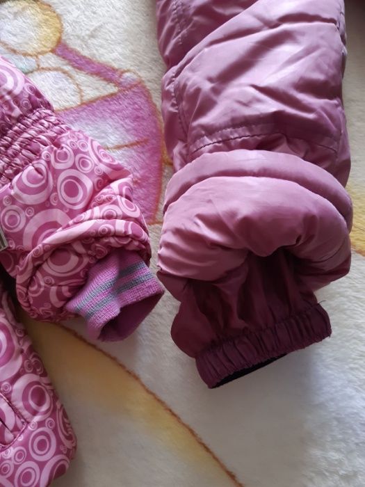 Зимний комбинезон 3 в 1 для девочки от 1,5 до 3 лет