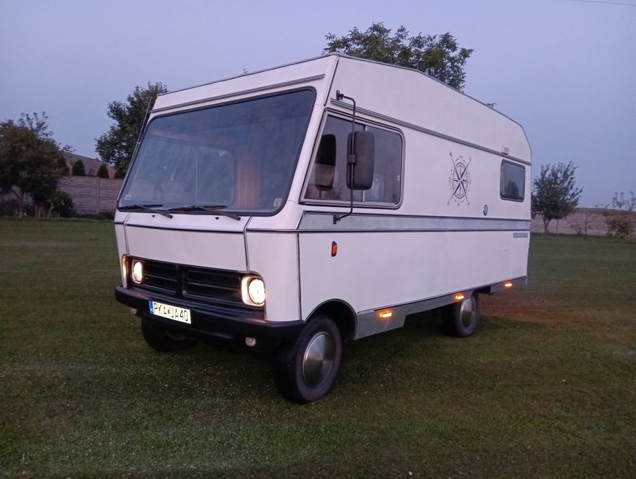 Bedford  Blitz  Hymer kamper przyczepa   retro 1978 hymer mobil