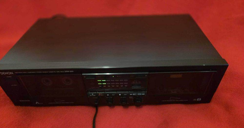 DECK DENON DRW-650 nagnetofon z dolby hx-pro