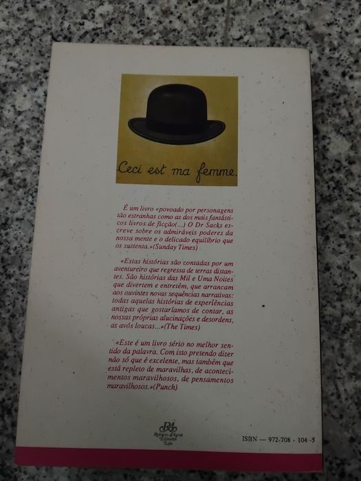 O homem que condundiu a mulher com um chapéu, Oliver Sacks