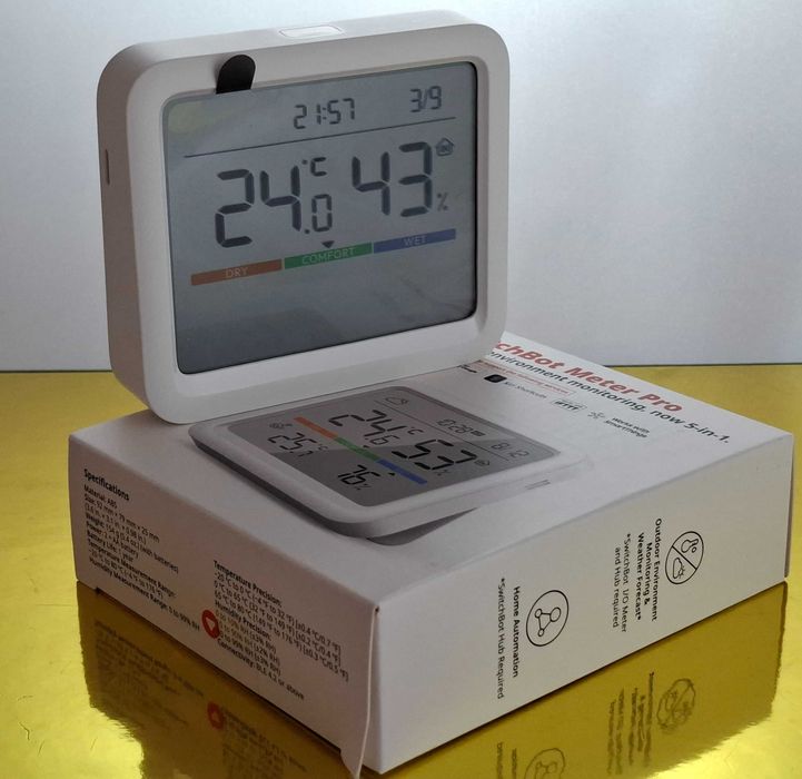 Inteligentny termometr i higrometr SwitchBot Meter Pro