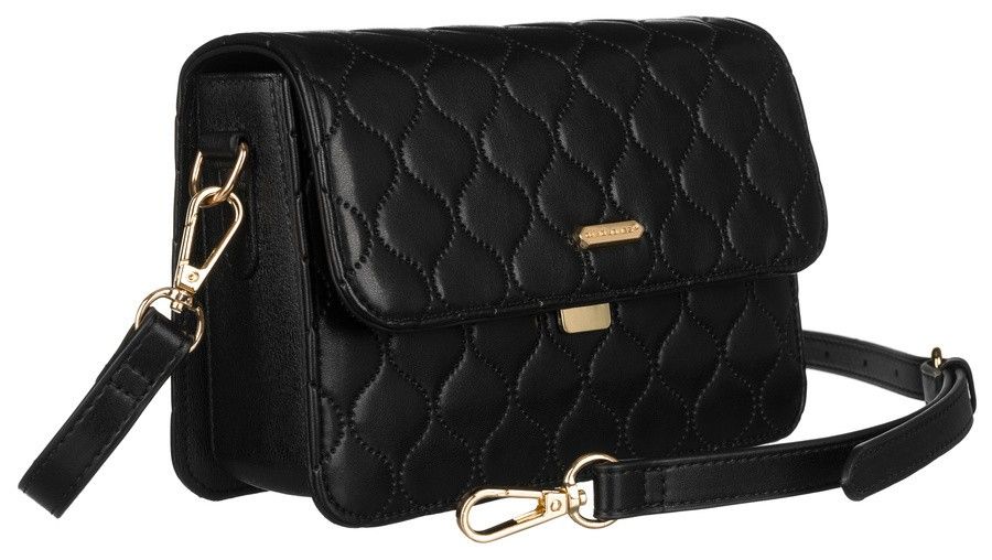 elegancka, pikowana listonoszka crossbody - david jones