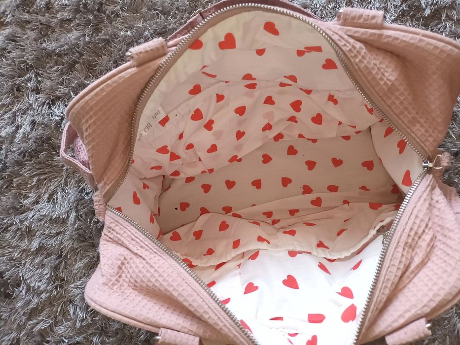 Mala de maternidade/passeio rosa, vertbaudet