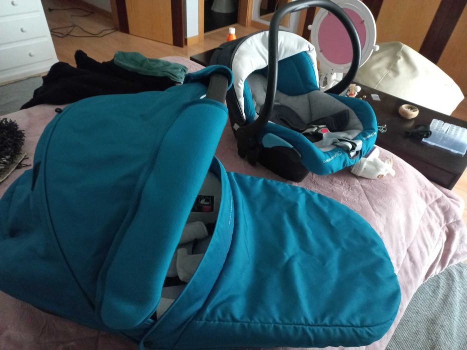 Trio streety fix bebeconfort + mala