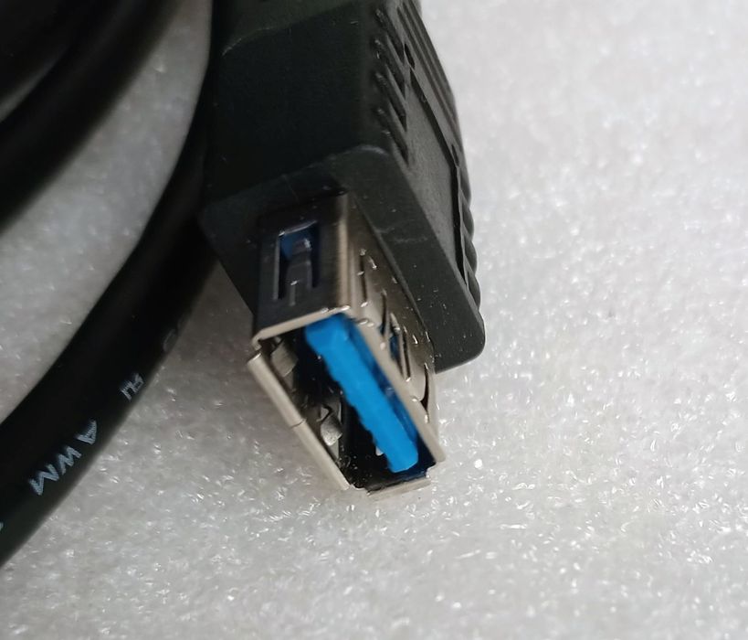 3м USB 3.0 Type-A female AM / AF Кабель удлинитель  3 метра женский высокоскоростной
