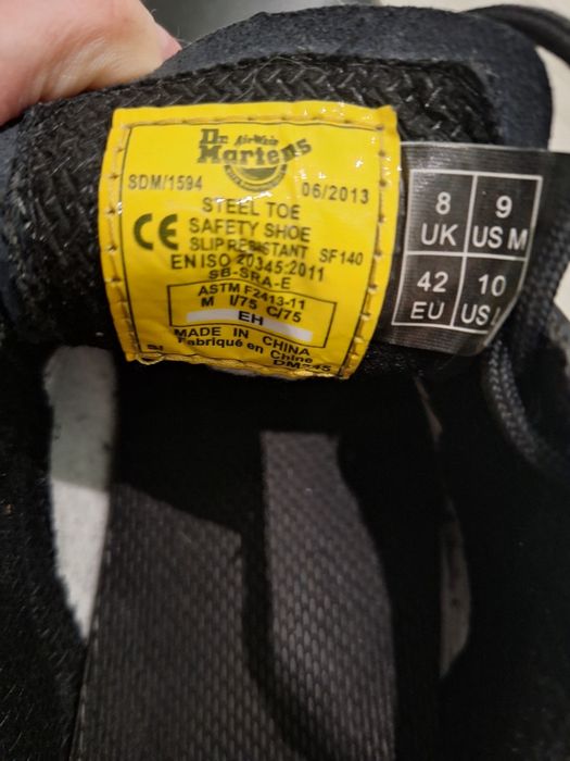 Dr. Martens Industrial Steel Toe 1584