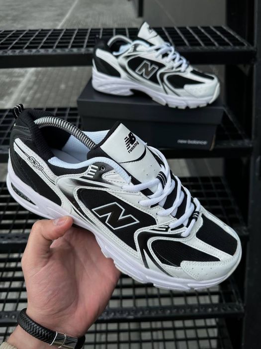 ТОП! Кросівки New Balance 530 White Black 41 42 43 44 45