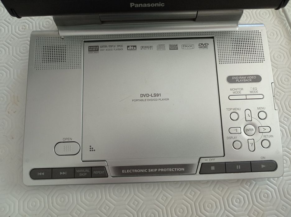 2 DVD-LS91 Panasonic avariado 50% de desconto