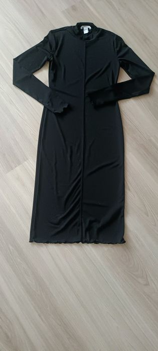 Długa czarna sukienka  H&M