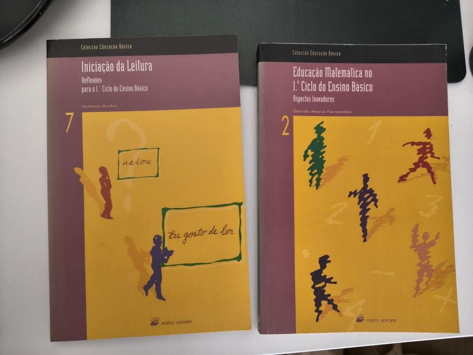 Iniciação da Leitura: António André / Educação Matemática: Dárida M. Fernandes (1° Ciclo Ensino Básico) / Formar Crianças Leitoras: Josette Jolibert