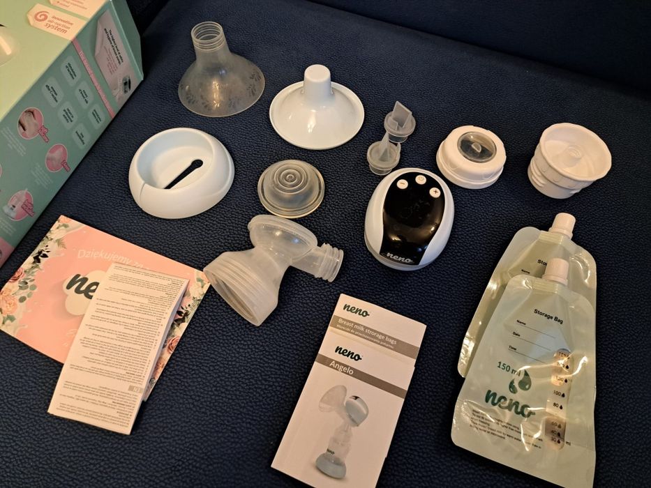 Laktator Neno angelo - brak butelki i ładowarki