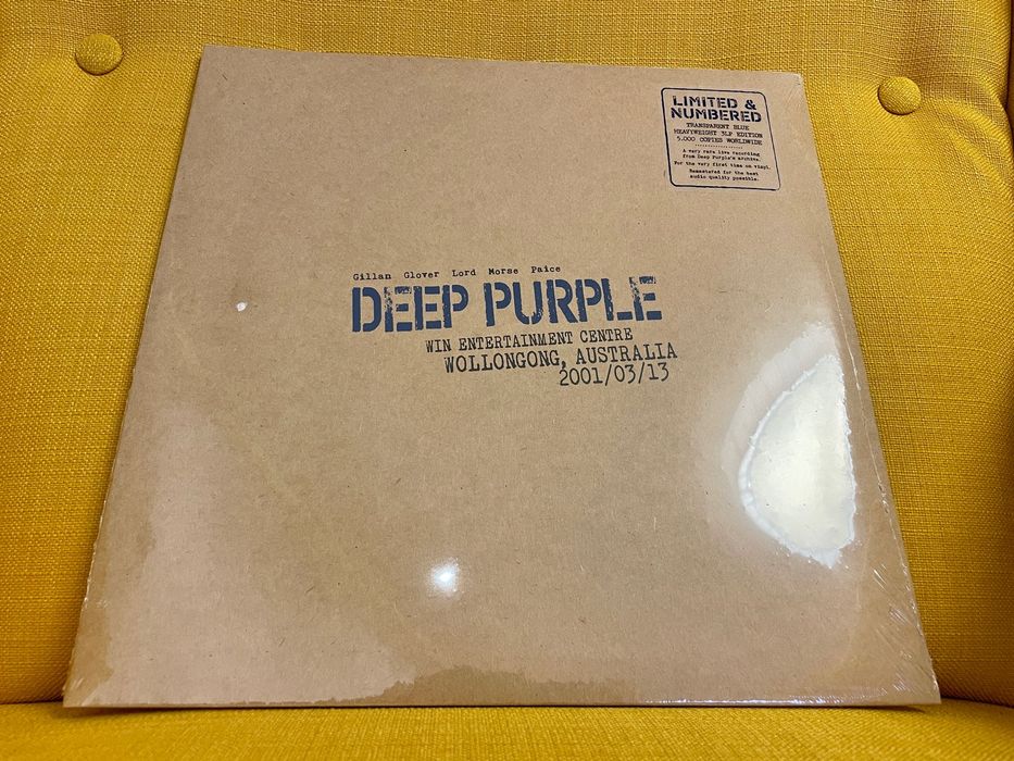 Deep Purple Wollongong Live Australia 2001 3xLP NOWA Limitowana edycja
