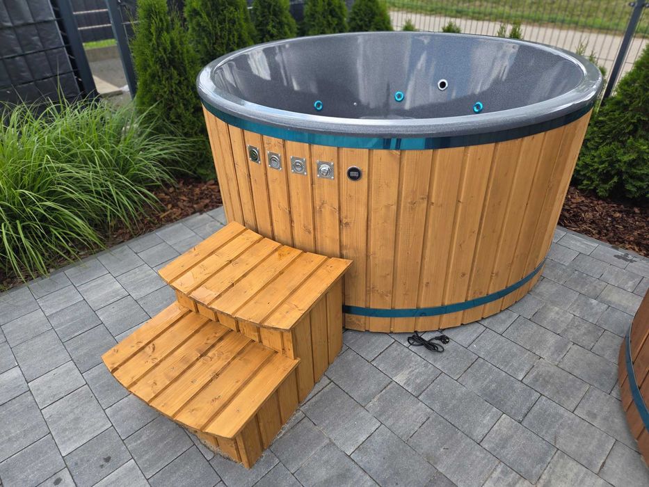Balia ogrodowa, hot tub, jacuzzi ogrodowe, bania ruska, gorąca beczka 200 cm