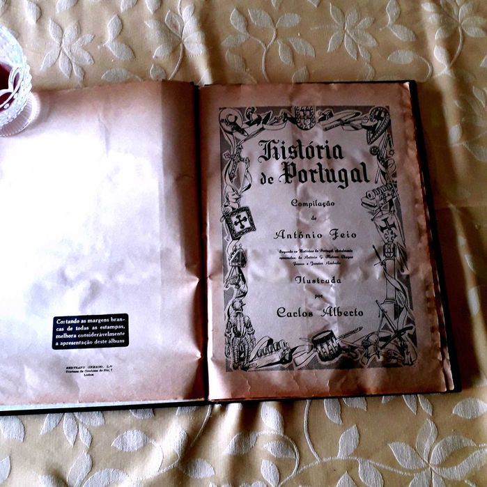 Caderneta História de Portugal 1953 Completa, Encadernada (APR)