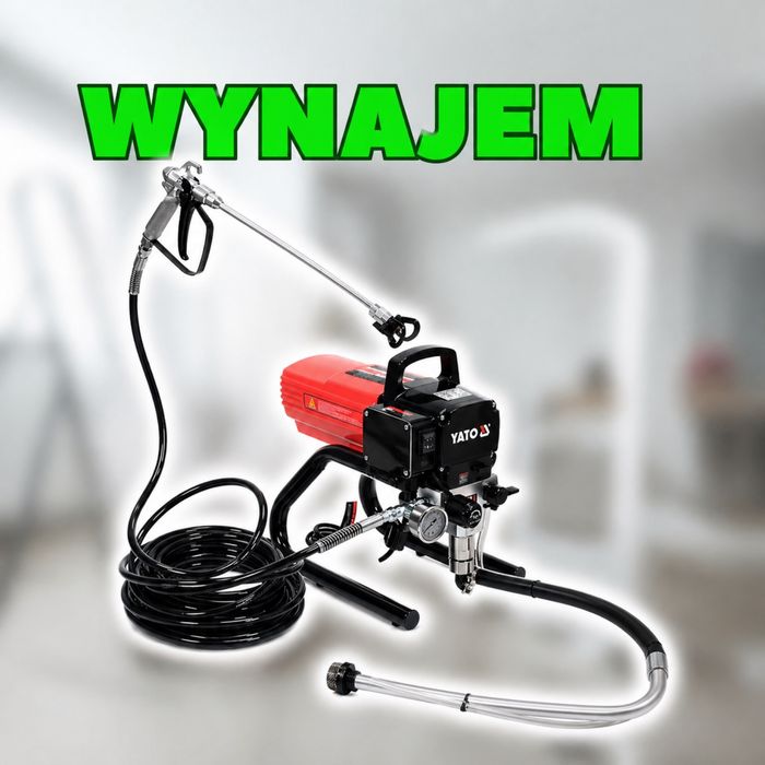 Wynajem  agregat malarski Yato wypożyczenie