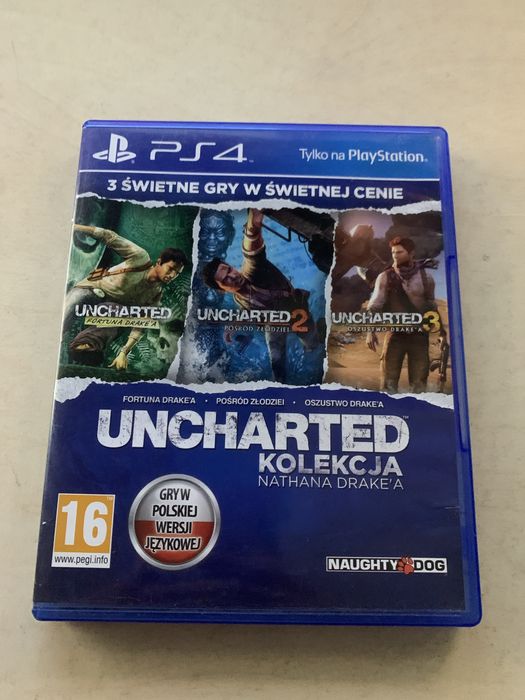 Uncharted kolekcja nathana drakea ps4