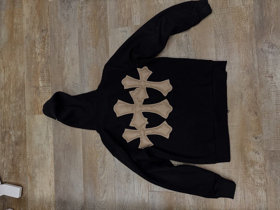 Чорна кофта Sangvinik з принтом