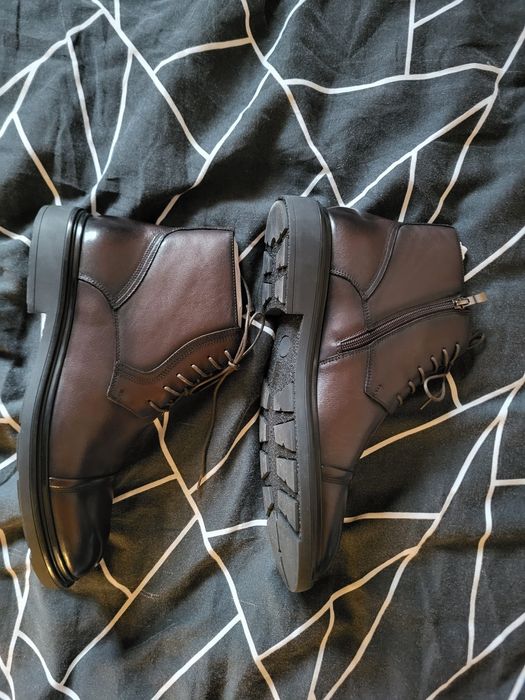 Brązowe buty peasmarsh