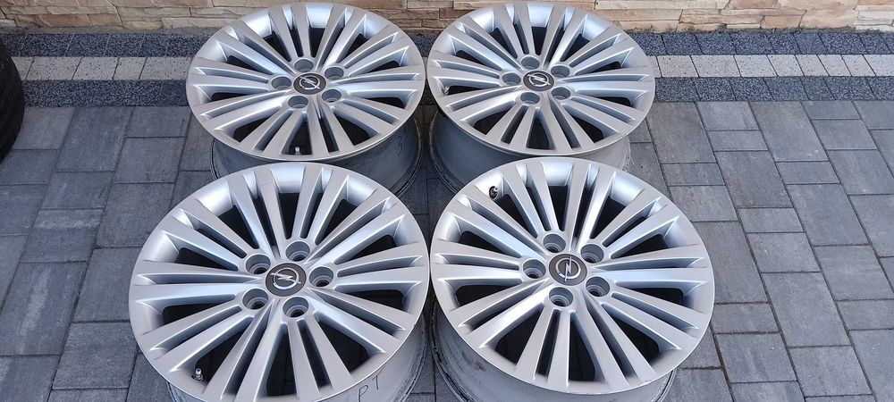 4 alufelgi  18  cali  oryginal OPEL INSIGNIA  5x120 ,   czujniki