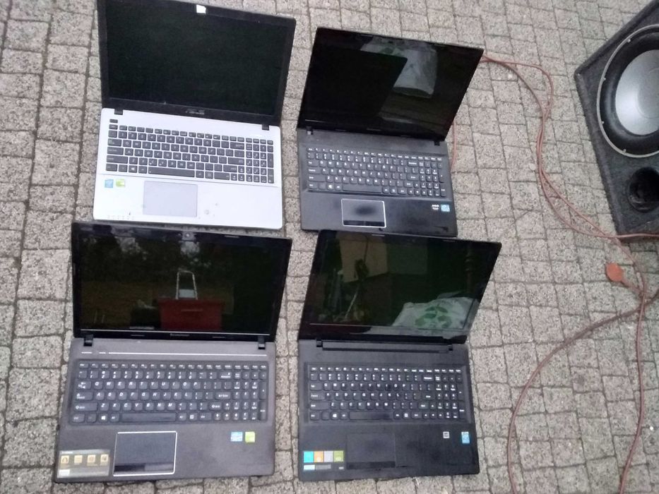 Laptop uszkodzony na czesci pamięć RAM karta grafiki procesory 2GB 8GB