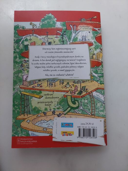 "13 - piętrowy domek na drzewie"