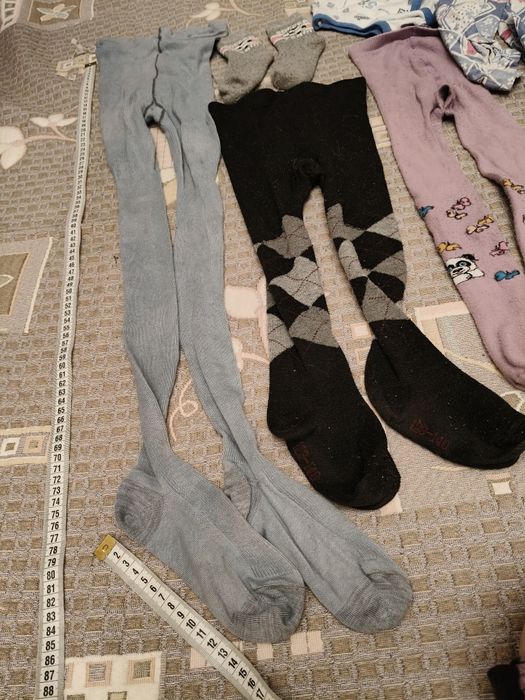 Детская одежда б/у Колготы носки штаны рубашка трусы один лот