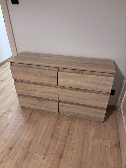 Komoda drewnopodobna dąb dębowa