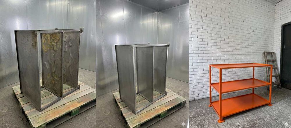 Порошкове фарбування: Металоконструкції, Лофт, Вело/Моторами, Деталі