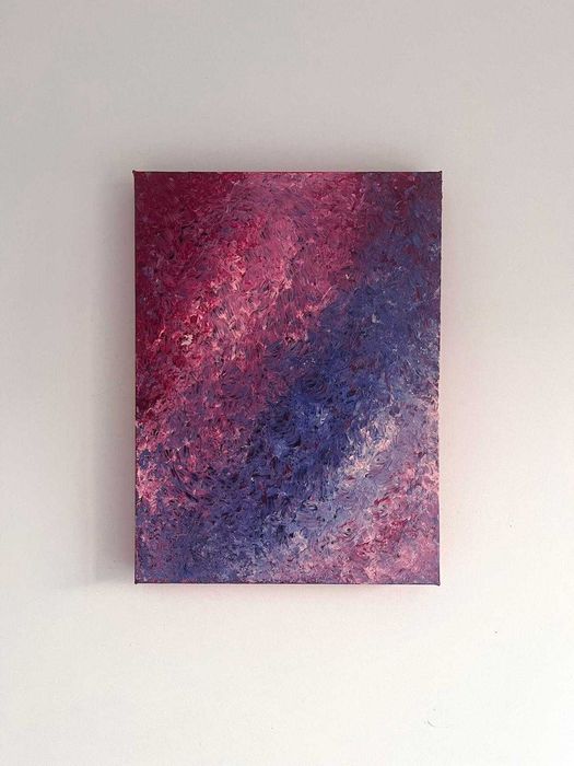 Quadro - Pintura abstrata - Acrílico sobre tela
