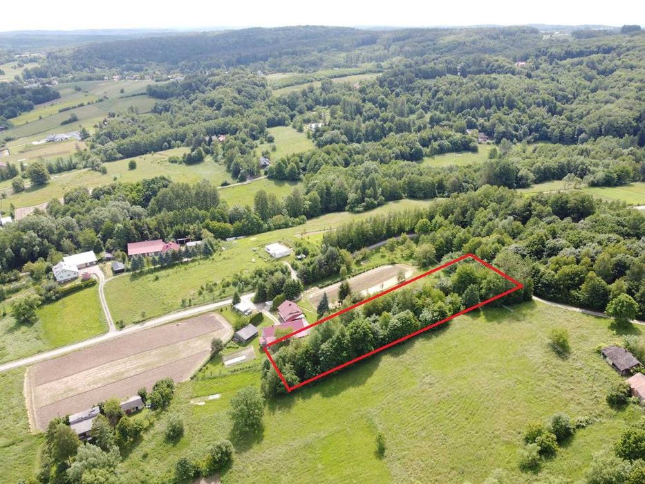 Sprzedam działkę ze starym domem Błędowa Tyczyńska - Widok 3