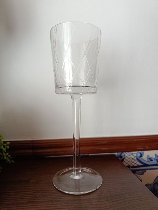 Castiçal transparente