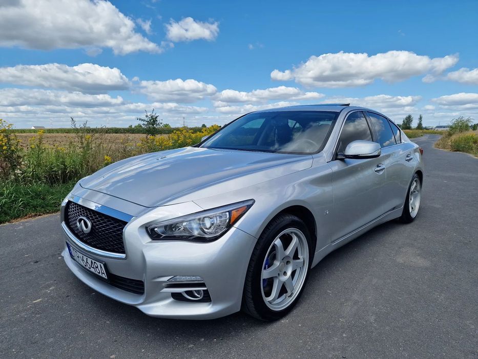 Infiniti Q50 3.7 AWD 333KM Gwint Stożki Skóra szyberdach ALU!