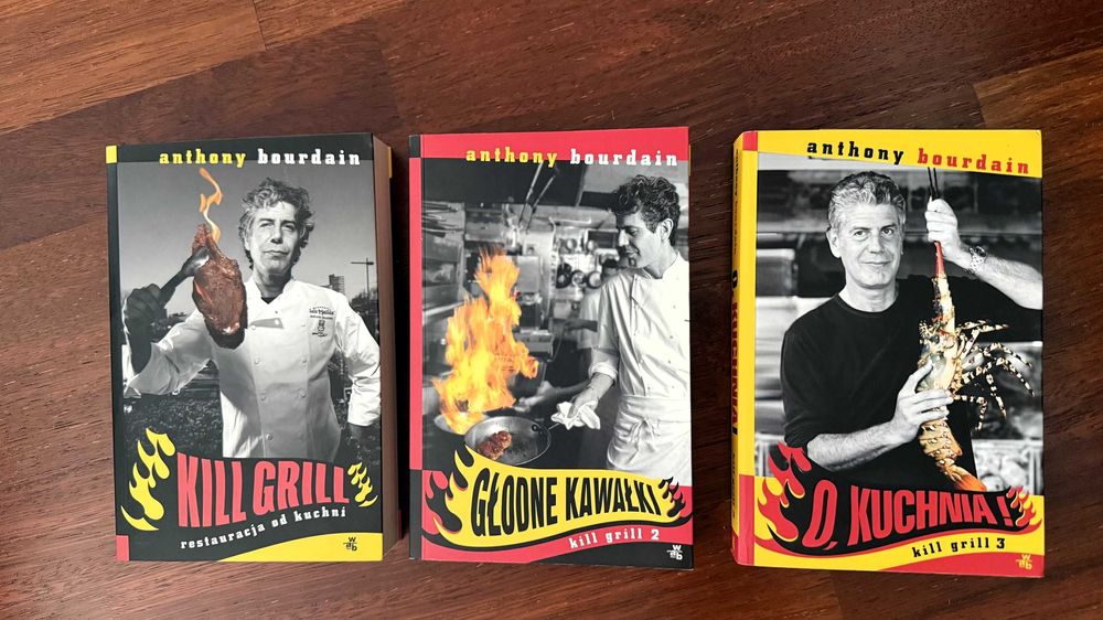 Kill Grill 1,2,3 Anthony Bourdain