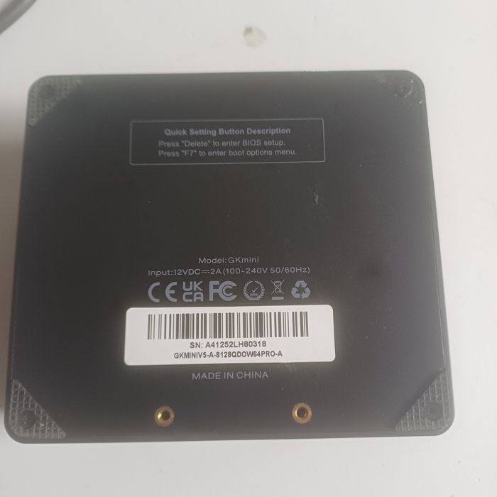 Міні-ПК Beelink GK35 Pro Intel Celeron J4105 2.5GHz 8GB DDR4 RAM/128GB