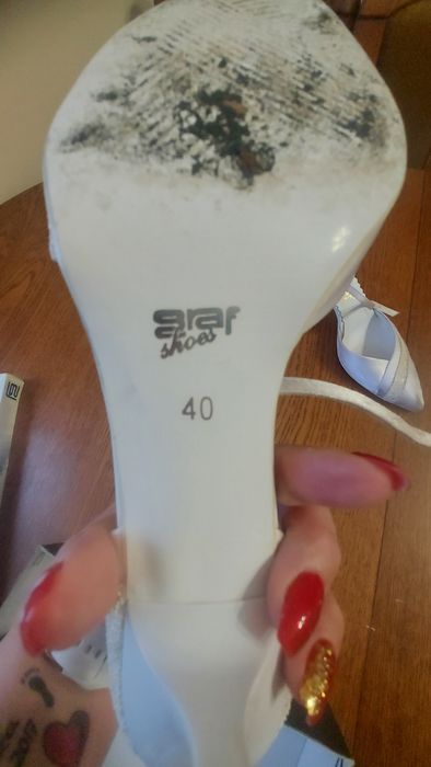 Buty ślub damska 40