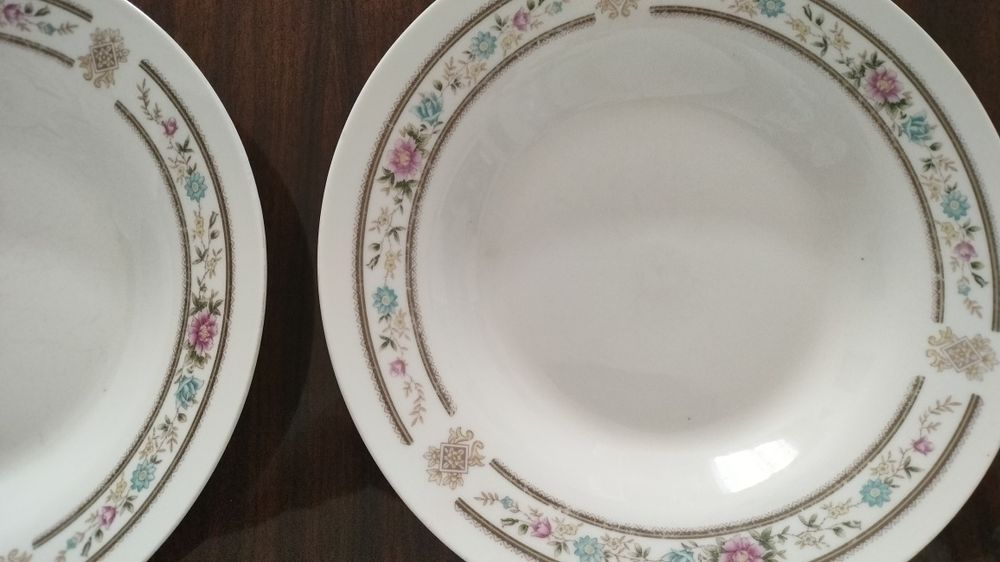 Talerze głębokie 2 sztuki. Prl