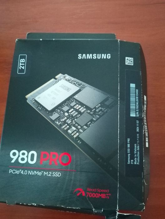 Samsung 980 pro 2tb ssd m2 nvme